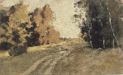 Levitan, Isaak Evening forest ways oil painting picture wholesale